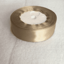 Лента атласная 2,5 см (бежевый)